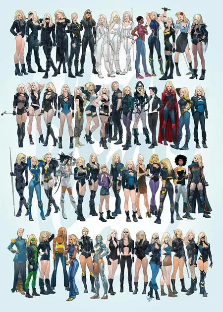 Black Canary Best Of The Best #1 (Of 6) Cvr C Otto Schmidt Wraparound Card Stock Var 1