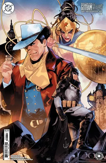 Batman Gotham By Gaslight The Kryptonian Age #6 (Of 6) Cvr C Edwin Galmon Card Stock Var 1
