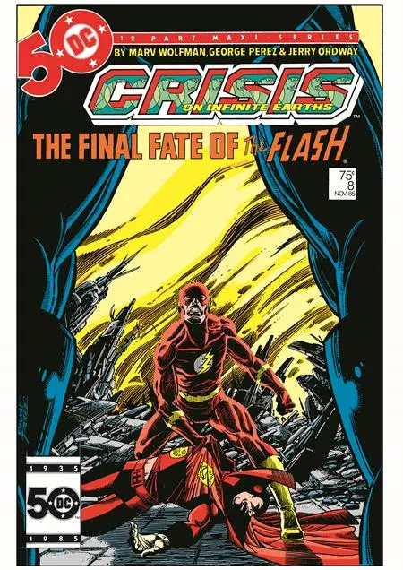Crisis On Infinite Earths #8 Facsimile Edition Cvr A George Perez 1