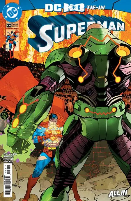 Superman #32 Cvr A Dan Mora (Dc K.O.) 1