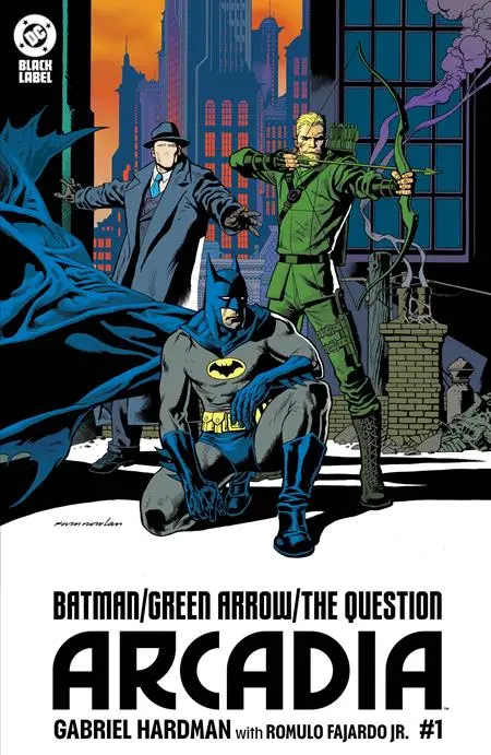 Batman Green Arrow The Question Arcadia #1 (Of 4) Cvr B Kevin Nowlan Var (Mr) 1