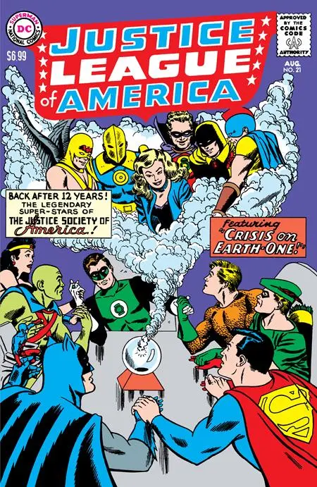 Justice League Of America #21 Facsimile Edition Cvr B Mike Sekowsky Foil Var 1