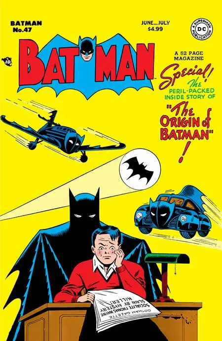 Batman #47 Facsimile Edition Cvr A Bob Kane 1