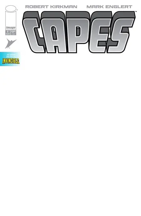 Invincible Universe Capes #1 Cvr F Blank Sketch Var 1