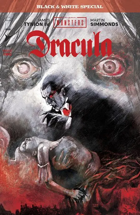 Universal Monsters Dracula Black & White Special #2 (Of 2) Cvr A Martin Simmonds 1
