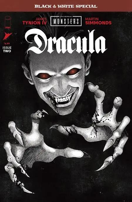 Universal Monsters Dracula Black & White Special #2 (Of 2) Cvr B Anwita Citriya Var 1