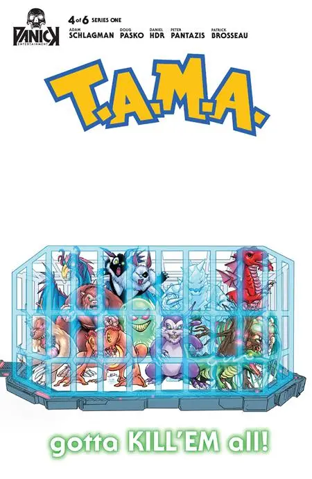 Tama #4 (Of 6) Cvr B Daniel Hdr Companimals Pokemon Homage Var (Mr) 1