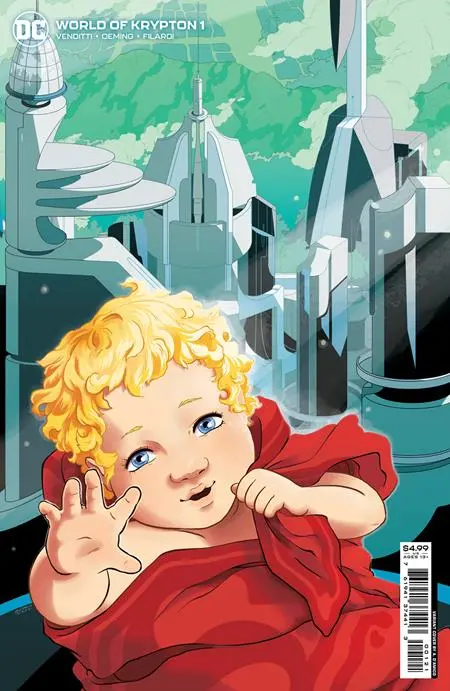 World Of Krypton #1 (Of 6) Cvr B A Damico Card Stock Var 1