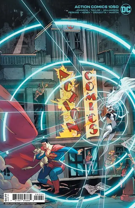 Action Comics #1050 Cvr K Riley Rossmo Card Stock Var 1