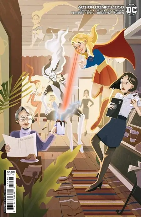 Action Comics #1050 Cvr O Pamela Hoogeboom Card Stock Var 1