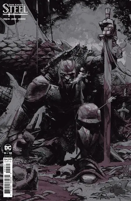 Dark Knights Of Steel #9 (Of 12) Cvr B Zaffino Card Var 1