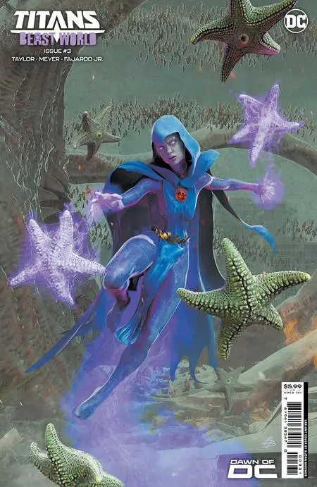 Titans Beast World #3 (Of 6) Cvr B Bjorn Barends Card Stock Var 1
