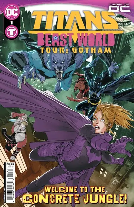 Titans Beast World Tour Gotham #1 (One Shot) Cvr A Mikel Janin 1