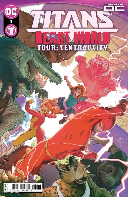 Titans Beast World Tour Central City #1 (One Shot) Cvr A Mikel Janin 1