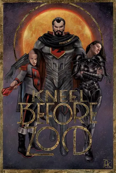 Kneel Before Zod #1 (Of 12) Cvr D Ariel Colon Foil Var 1