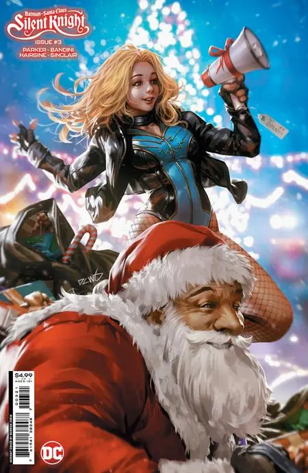 Batman Santa Claus Silent Knight #3 (Of 4) Cvr B Derrick Chew Card Stock Var 1