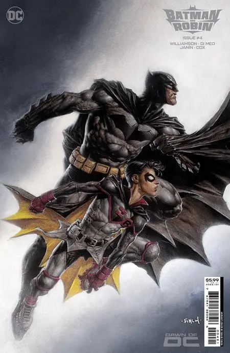 Batman And Robin #4 Cvr B David Finch Card Stock Var 1