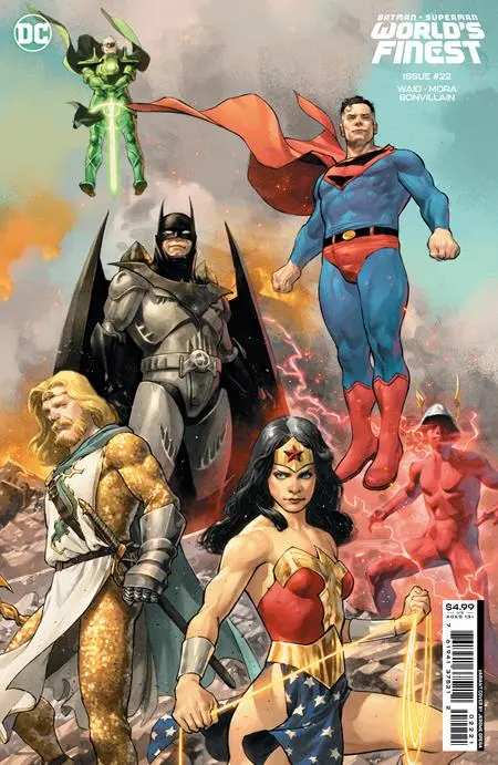 Batman Superman Worlds Finest #22 Cvr B Jerome Opena Card Stock Var 1