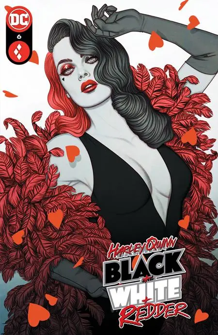 Harley Quinn Black White Redder #6 (Of 6) Cvr A Jenny Frison 1