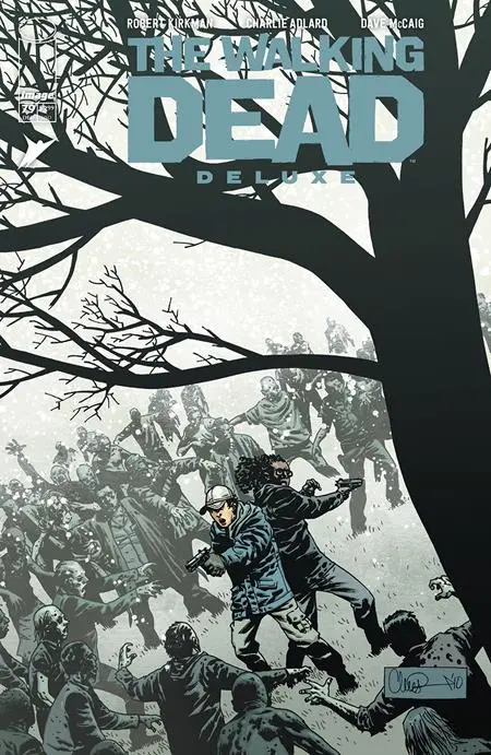 Walking Dead Deluxe #79 Cvr B Adlard & Mccaig Var 1