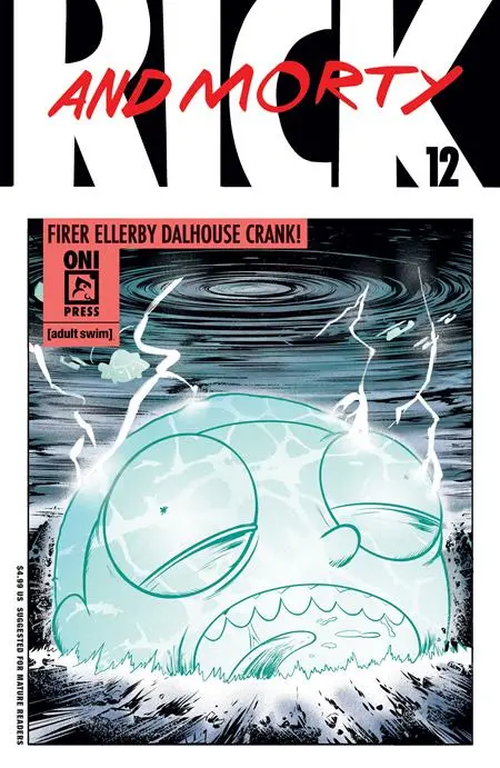 Rick And Morty #12 Cvr B Fred C Stresing Manga Var (Mr) 1