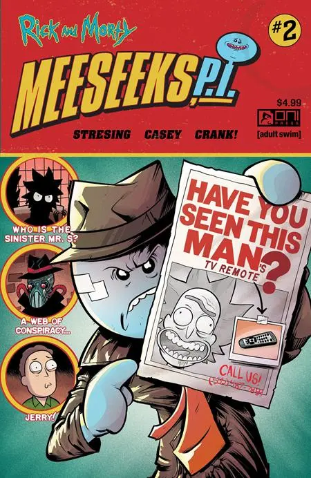 Rick And Morty Meeseeks Pi #2 (Of 3) Cvr A Fred C Stresing (Mr) 1