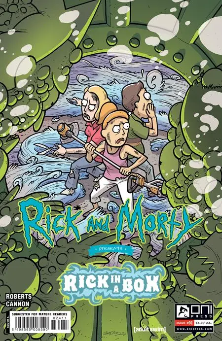 Rick And Morty Presents Rick In A Box #1 (One Shot) Cvr A Zander Cannon (Mr) 1