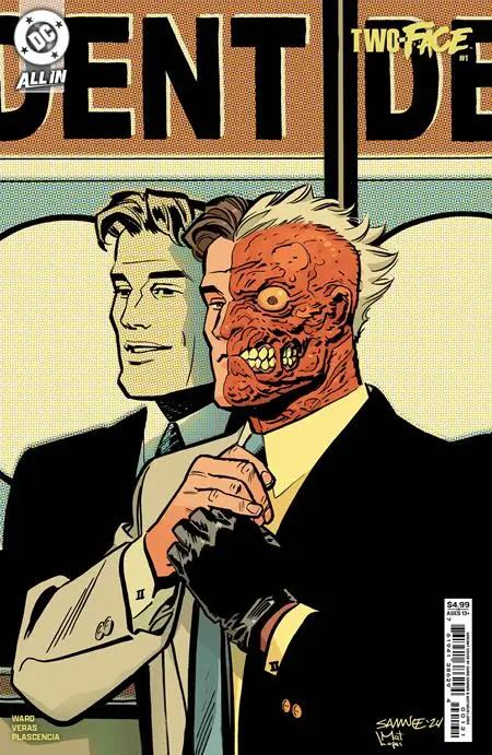 Two-Face #1 (Of 6) Cvr C Chris Samnee Card Stock Var 1
