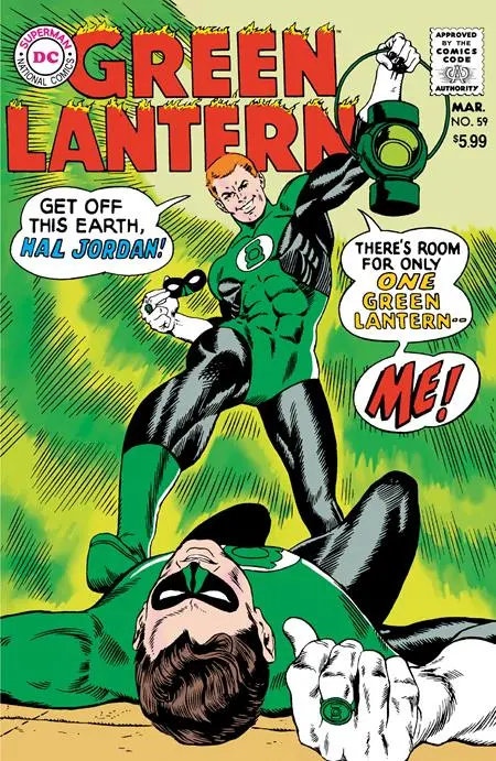 Green Lantern #59 Facsimile Edition Cvr B Gil Kane & Murphy Anderson Foil Var 1