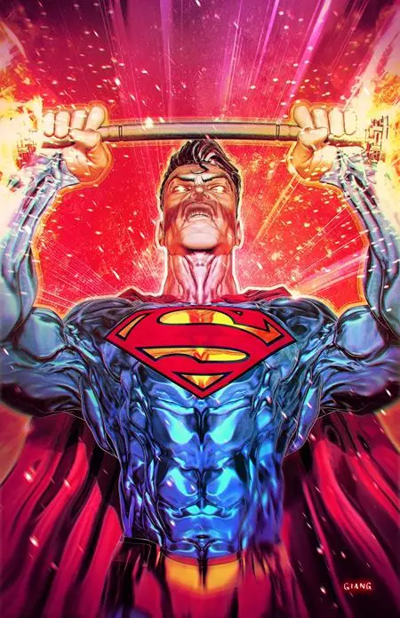 Dc K.O. Superman Vs Captain Atom #1 (One Shot) Cvr B John Giang Card Stock Var 1
