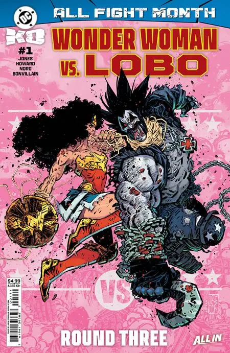 Dc K.O. Wonder Woman Vs Lobo #1 (One Shot) Cvr A Jorge Corona) 1