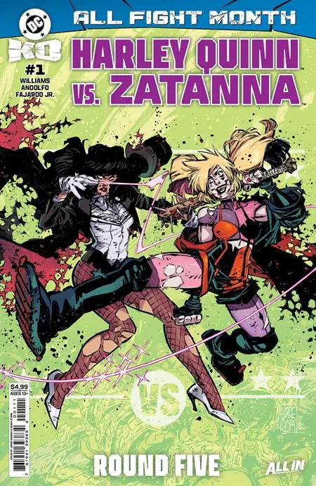 Dc K.O. Harley Quinn Vs Zatanna #1 (One Shot) Cvr A Jorge Corona 1