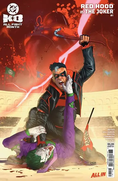 Dc K.O. Red Hood Vs Joker #1 (One Shot) Cvr E Taurin Clarke Card Stock Var 1