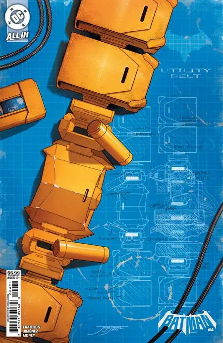 Batman #4 Cvr E Jorge Jimenez Bat-Gadget Card Stock Var 1