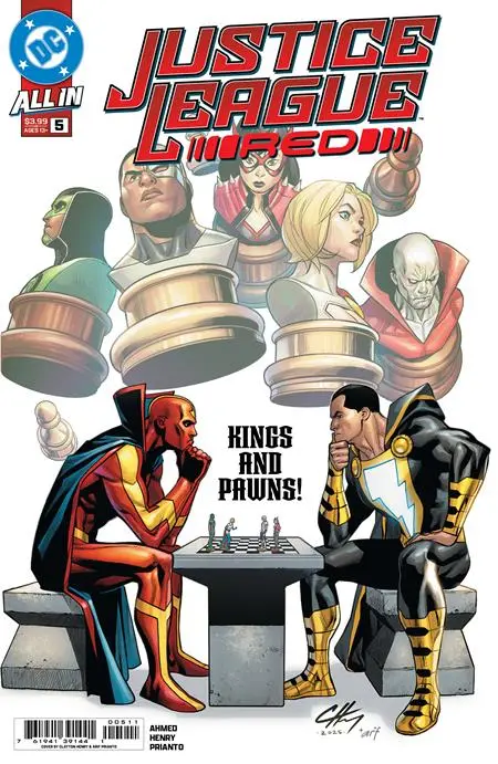 Justice League Red #5 (Of 6) Cvr A Clayton Henry 1