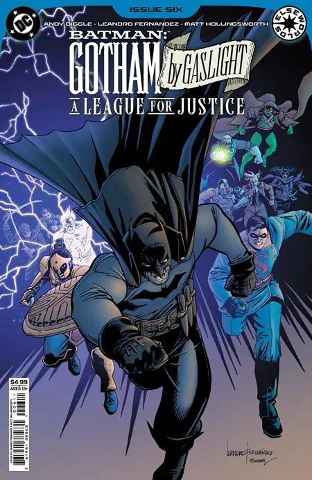 Batman Gotham By Gaslight A League For Justice #6 (Of 6) Cvr A Leandro Fernandez 1