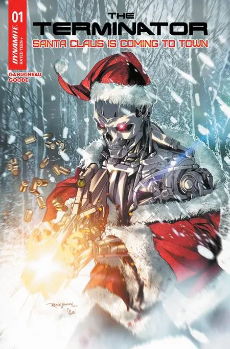 Terminator Santa Claus Is Coming To Town #1 (One Shot) Cvr C Reese Hannigan Var 1