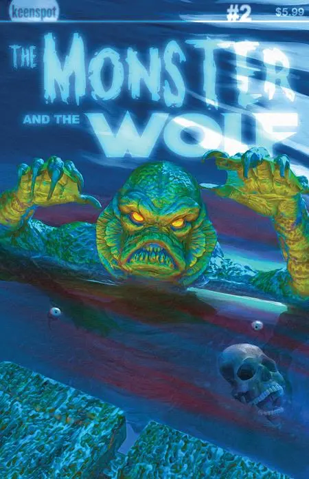 Mark Spears Monsters The Monster & The Wolf #2 Cvr E Deep Impact Foc Add-On Var 1