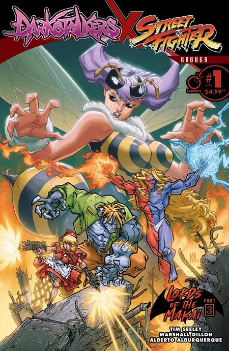 Darkstalkers X Street Fighter Rogues #1 (One Shot) Cvr A Alberto Alburquerque 1