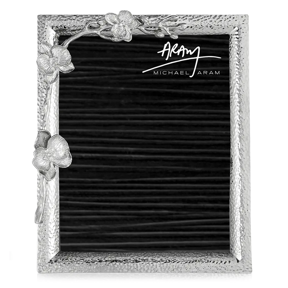 White Orchid Frame 8X10 1