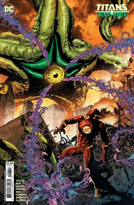 Titans Beast World #6 (Of 6) Cvr C Mike Deodato Jr Card Stock Var 1