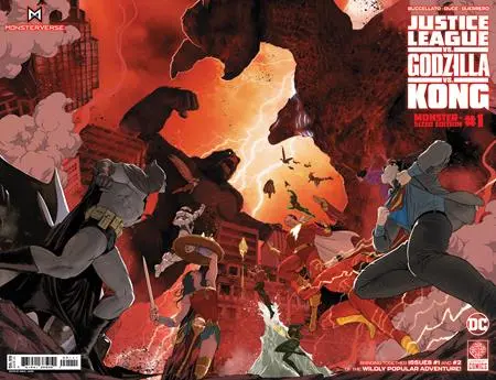 Justice League Vs Godzilla Vs Kong Monster-Sized Edition 1