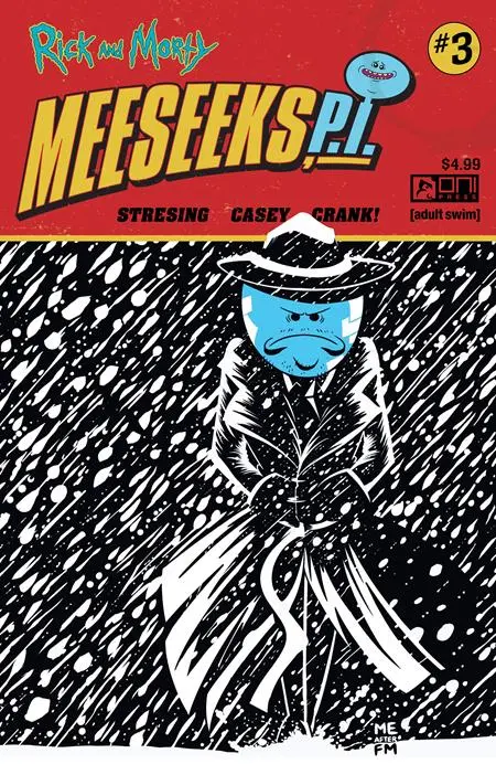 Rick And Morty Meeseeks Pi #3 (Of 4) Cvr B Marc Ellerby Var (Mr) 1