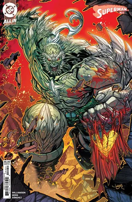 Superman #22 Cvr C Jonboy Meyers Card Stock Var 1