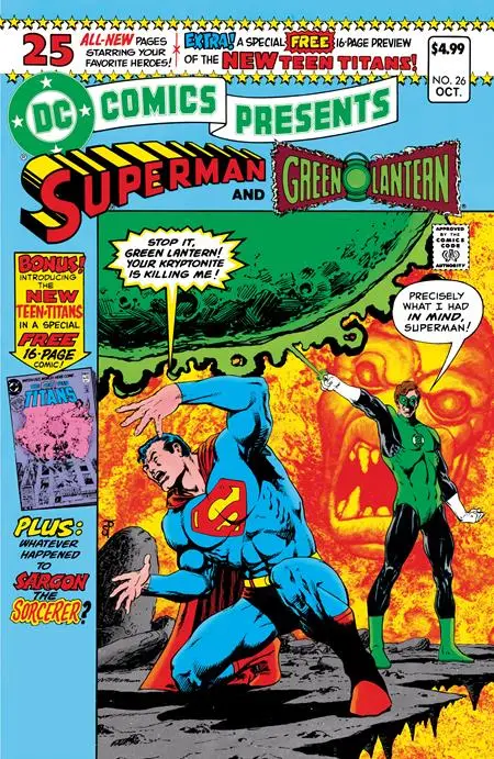 Dc Comics Presents #26 Facsimile Edition Cvr A Jim Starlin 1