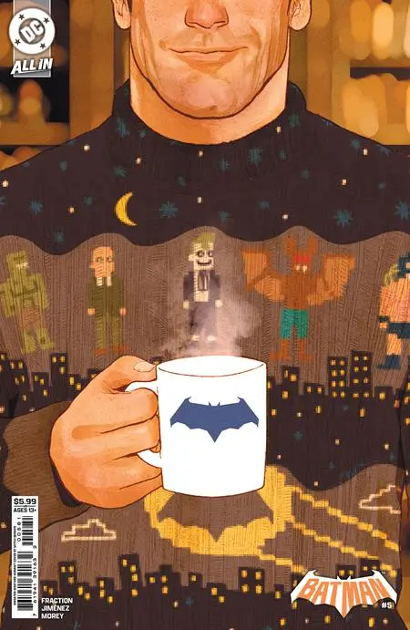 Batman #5 Cvr F Mitch Gerads Sweater Weather Card Stock Var 1