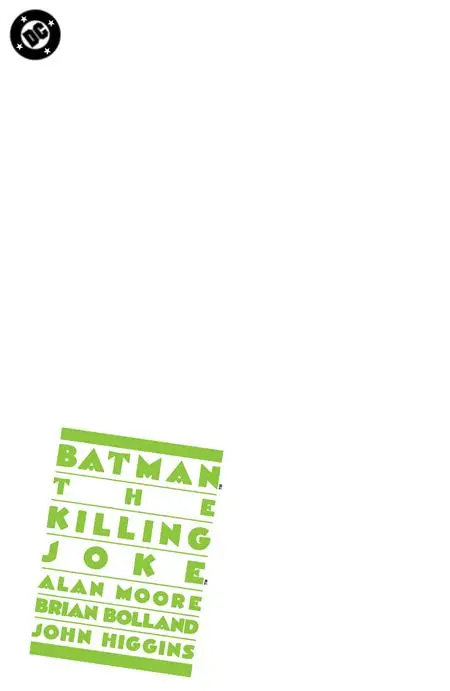 Batman The Killing Joke #1 Facsimile Edition Cvr C Blank Card Stock Var 1