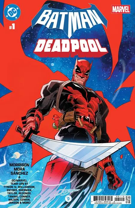 Dc Marvel Batman Deadpool #1 (One Shot) Second Printing Cvr A Jorge Jimenez & Dan Mora 1