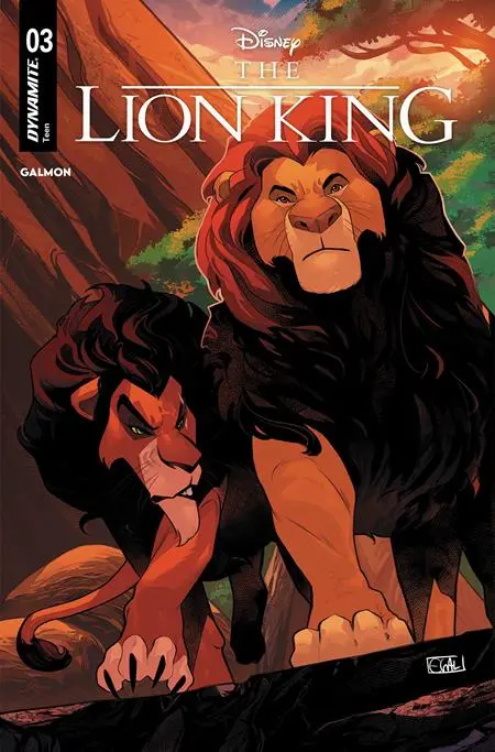 Lion King #3 Cvr A Edwin Galmon 1