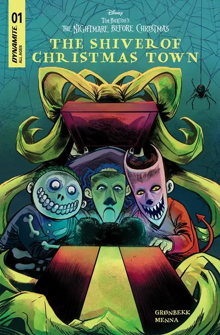Tim Burtons The Nightmare Before Christmas The Shiver Of Christmas Town #1 Cvr B Soo Lee Var 1